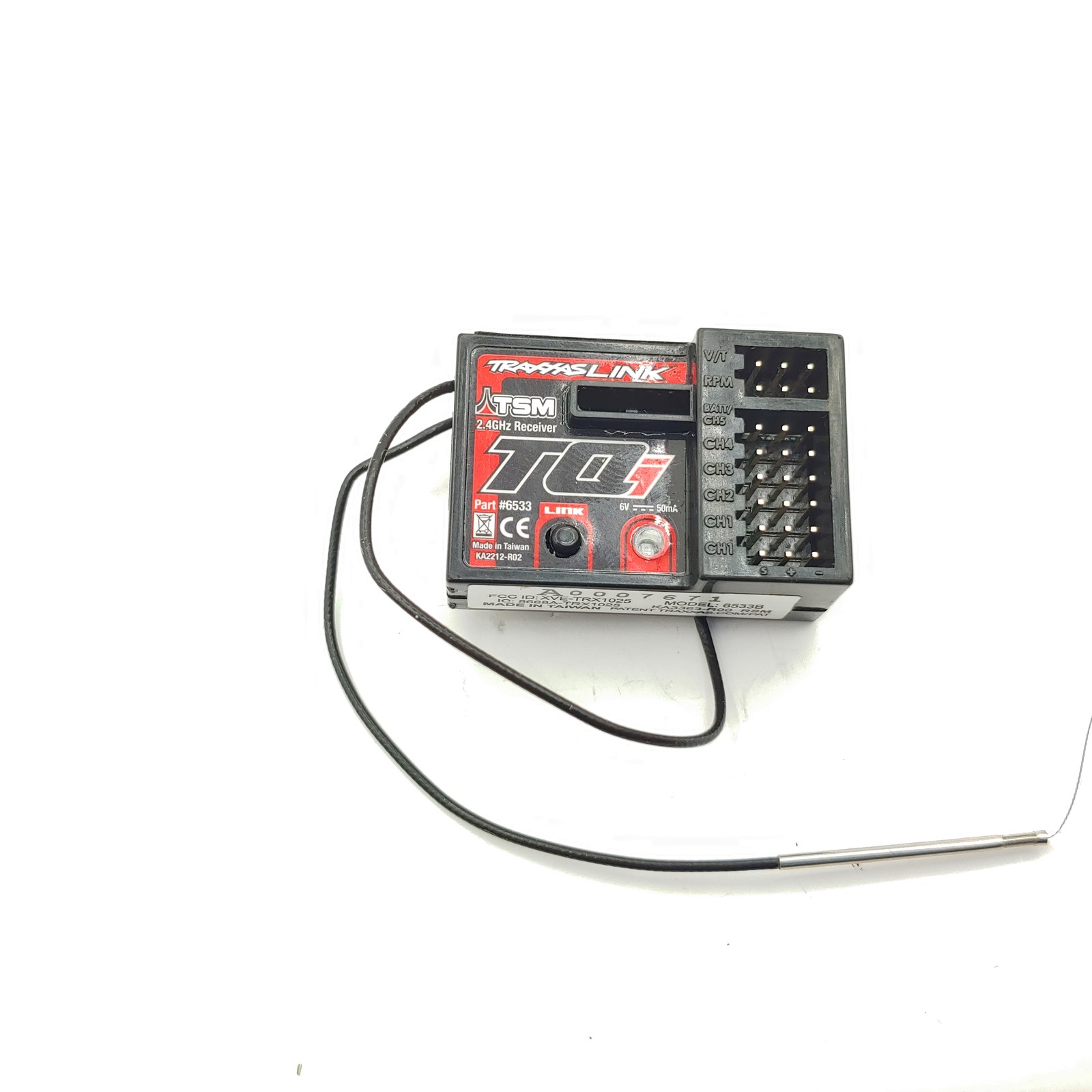 Traxxas Stability Management TSM TQi 2.4GHz 5-Ch Receiver 6533 - FREE SHIP Used