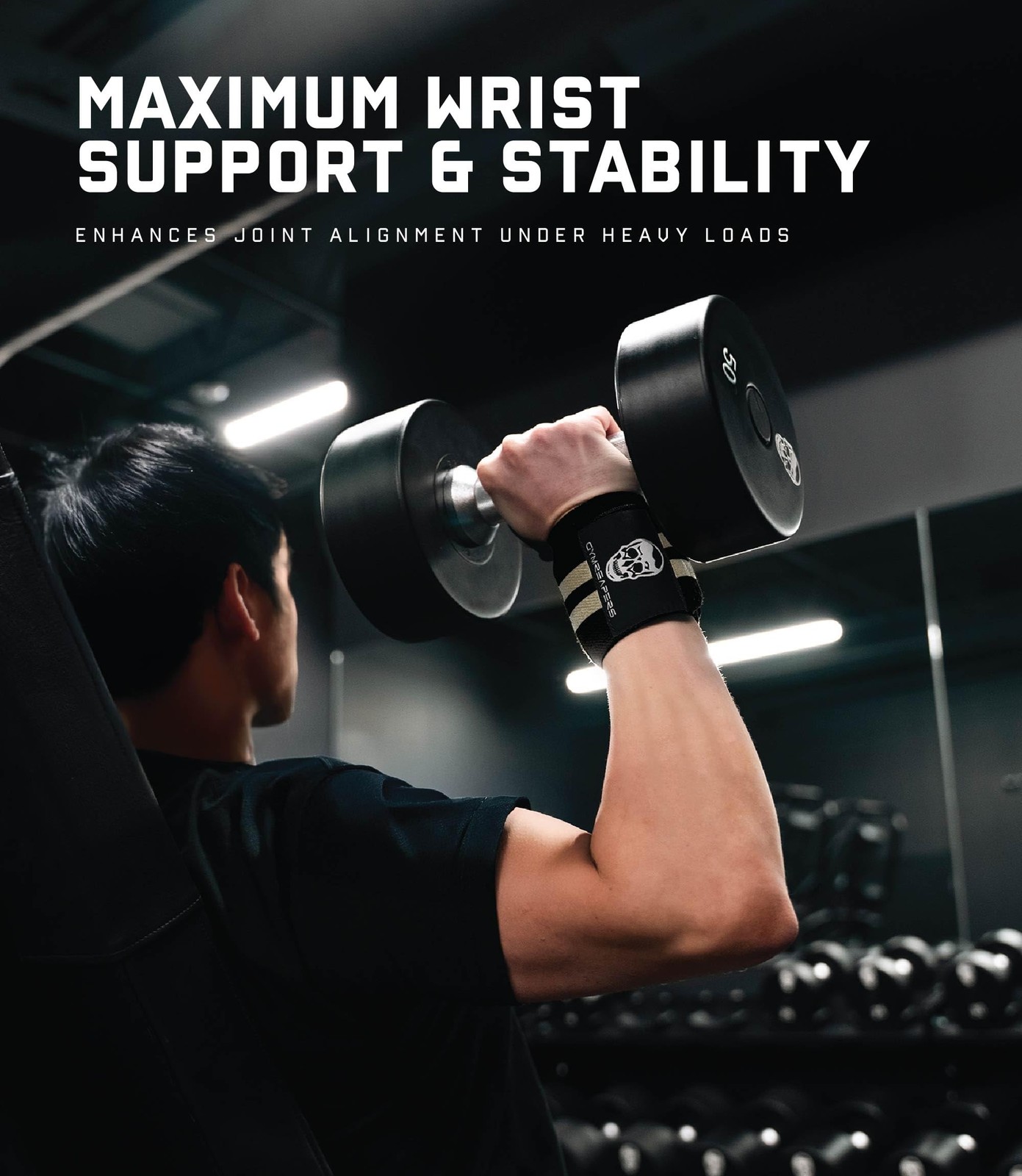 Weightlifting Wrist Wraps (IPF Approved) 18" Professional Quality Wrist Suppo...
