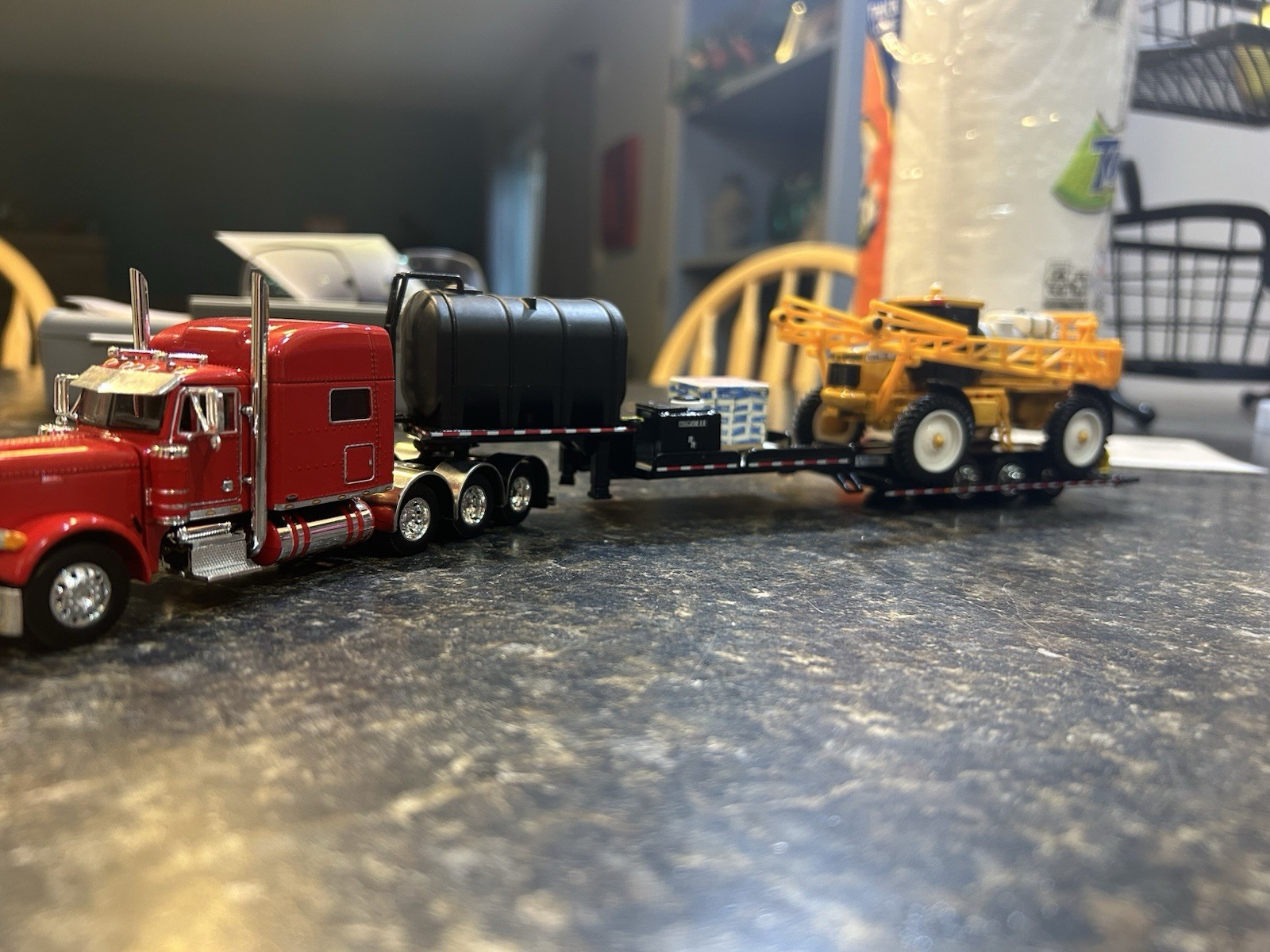 Row Crop Sprayer Tender/transport Trailer