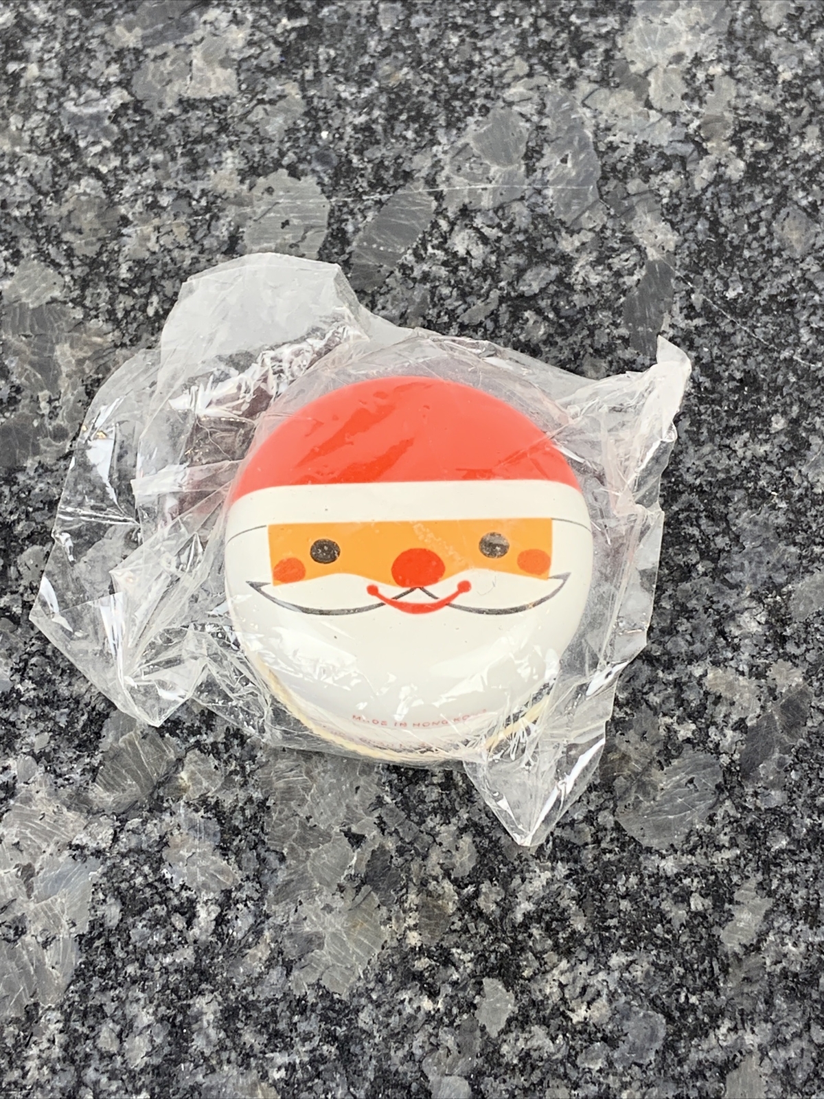 Vintage Christmas Kurt S. Adler Santa Spin Toy Yo-Yo Hong Kong NEW