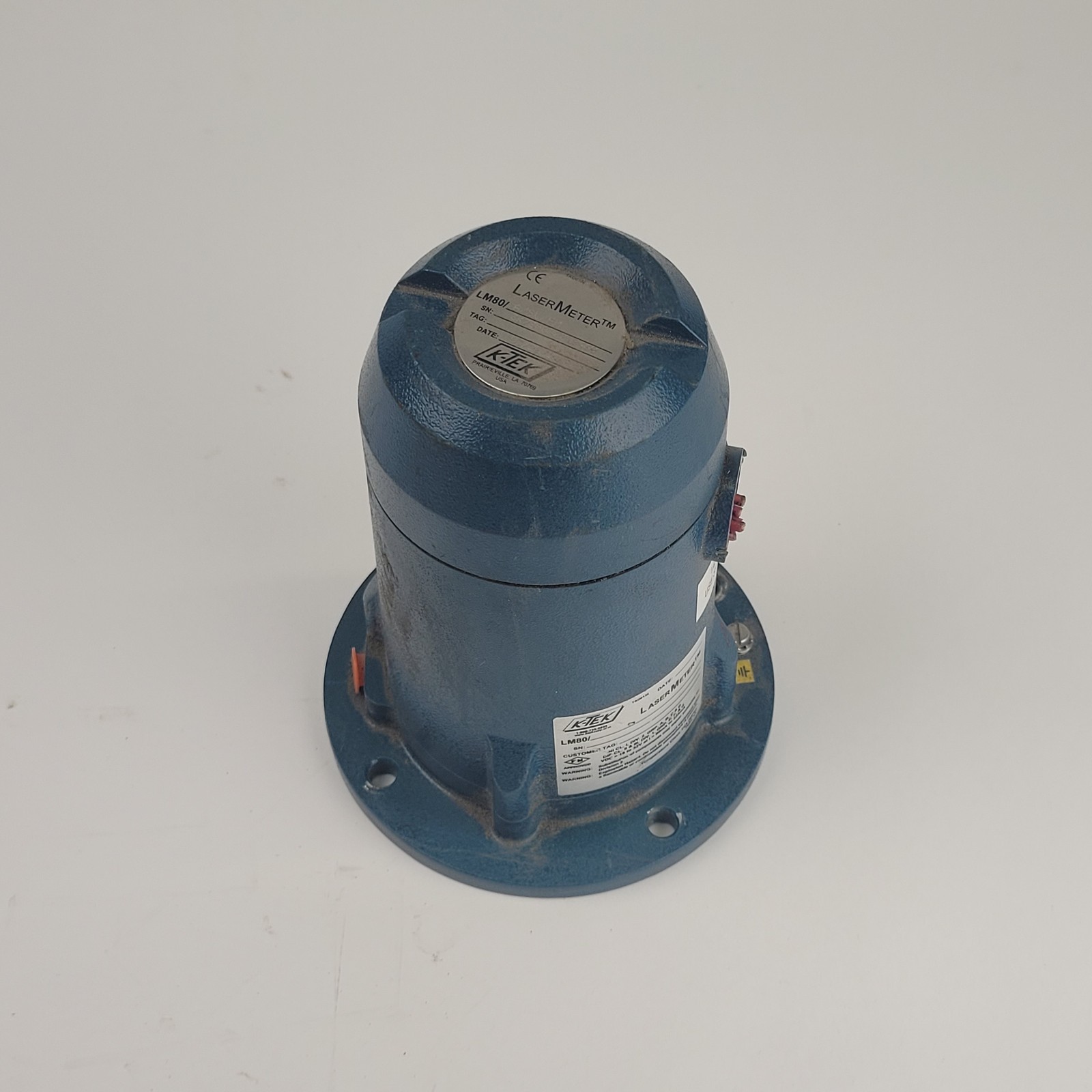 K-TEK LM80/A/S/FM Laser Meter Continuous Level Position Transmitter - USED