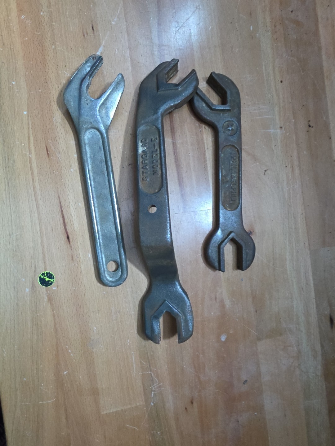 3 vintage sprinkler wrench