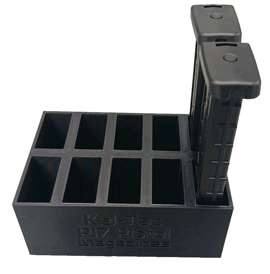 10 Mag Storage Rack For Kel-Tec P17 Magazine Holder Range Bin