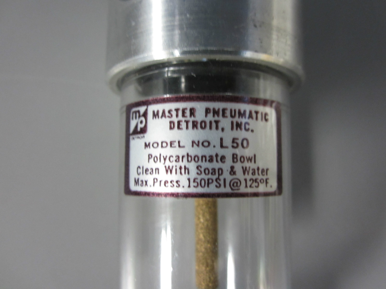 MP Master Pneumatic L50 150PSI Filter