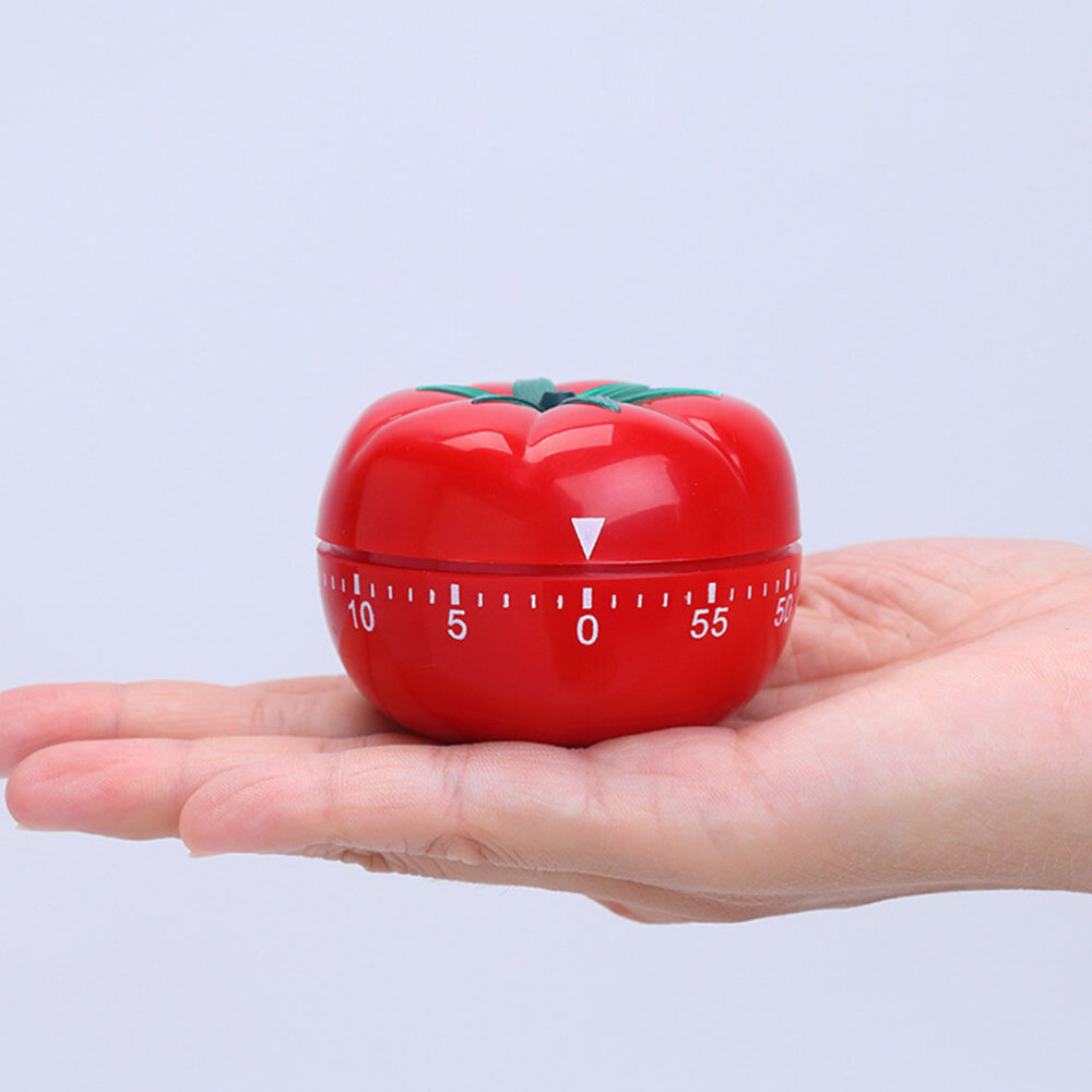 2pcs Visual Timer Clock Fruit Shape Timer Pomodoro Timer Cube Fruit Timer