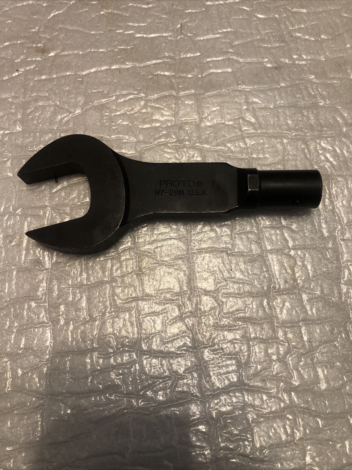 Proto H7-29M Open End Torque Wrench Head 29MM Made In USA