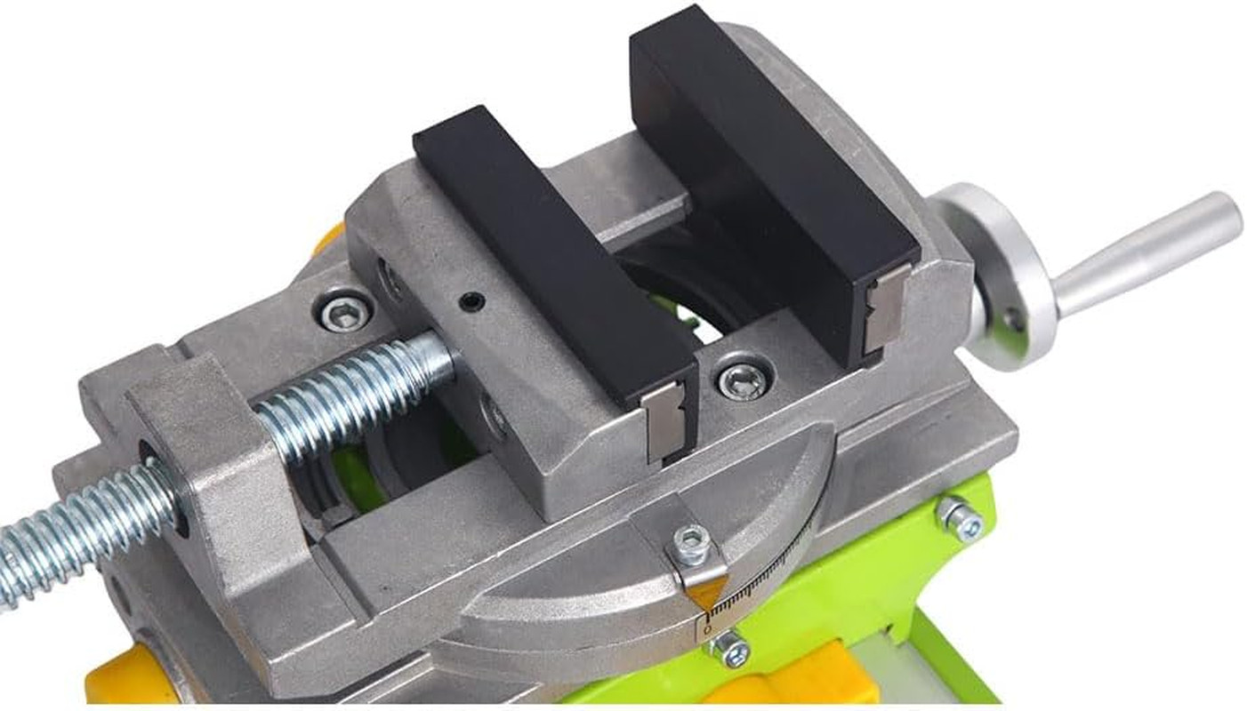 Rotary Table 90 ° 3" Cross Slide Drill Press Vise Horizontal Precision Milling