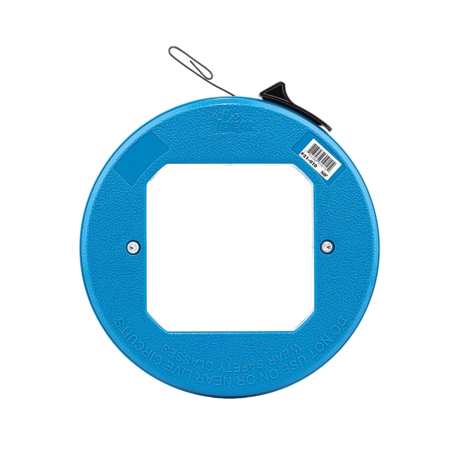Ideal Electrical 31-010 Blued Steel Fish Tape 50 ft. Blued Steel Fish Tape w/For