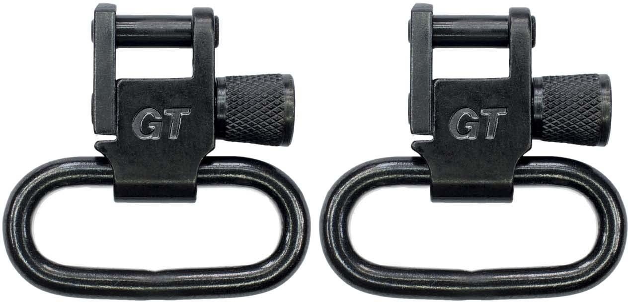 GrovTec US Locking Swivel Set, 1in, Black, GTSW01 Sling Swivel