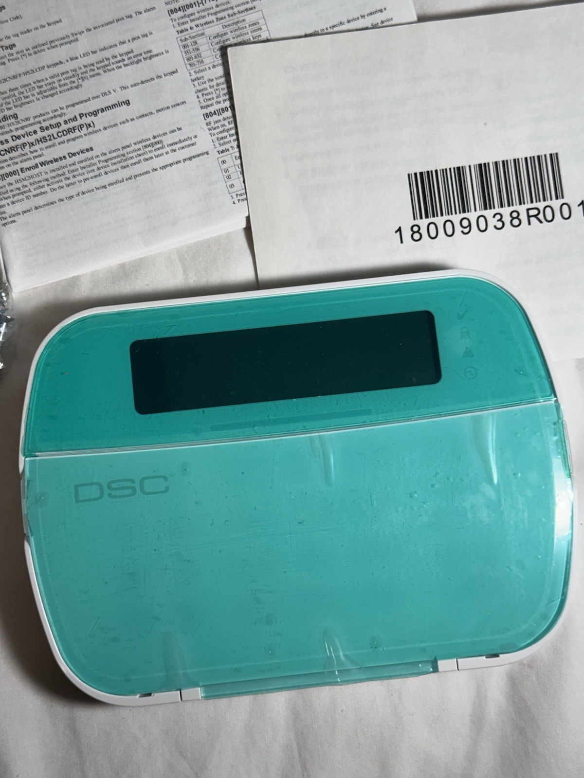 DSC PowerSeries NEO HS2LCD Full Message LCD Hardwired Keypad Home Security