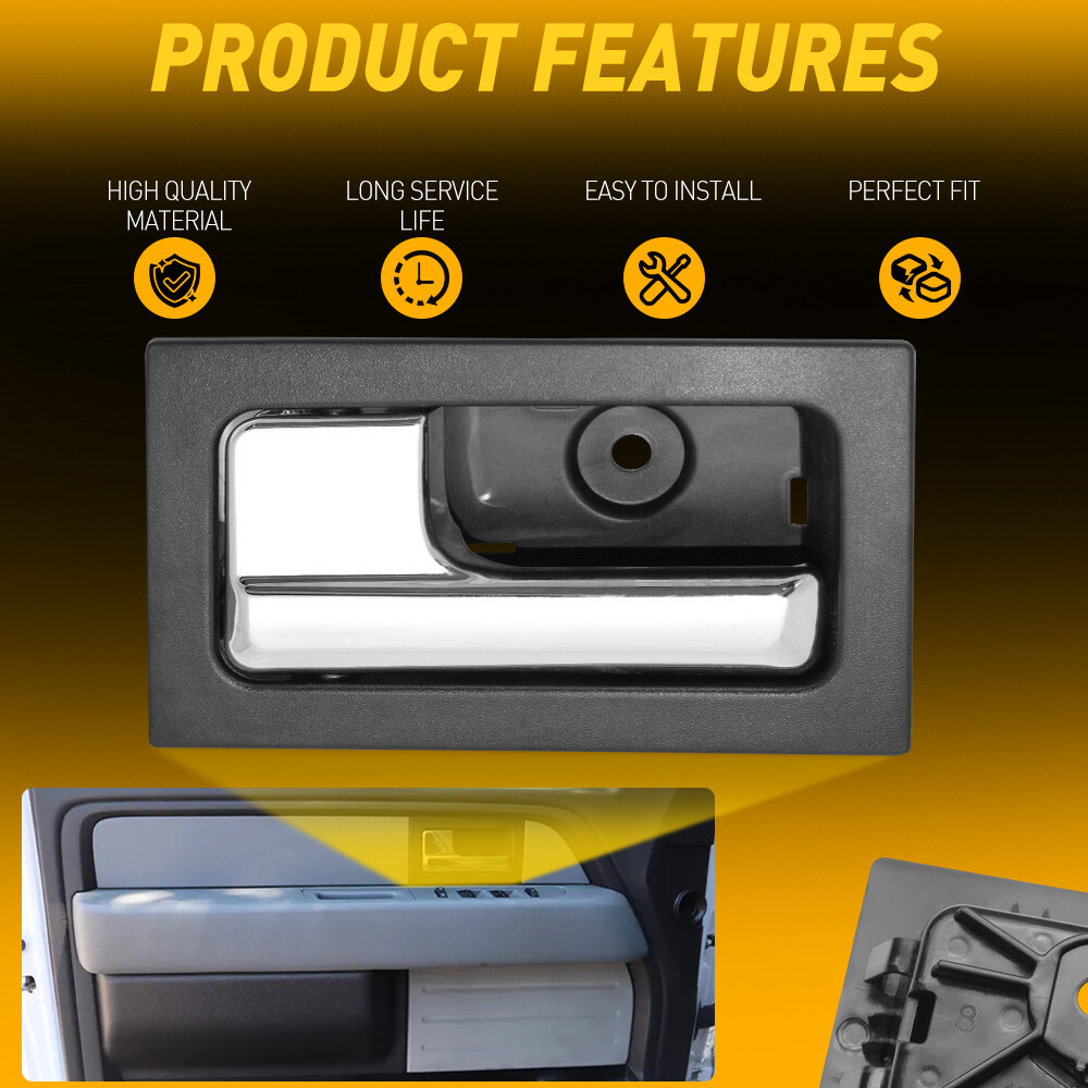 Inside Inner Door Handle Left Side Driver LH For Ford F-150 Lobo 2009-2014 EOA