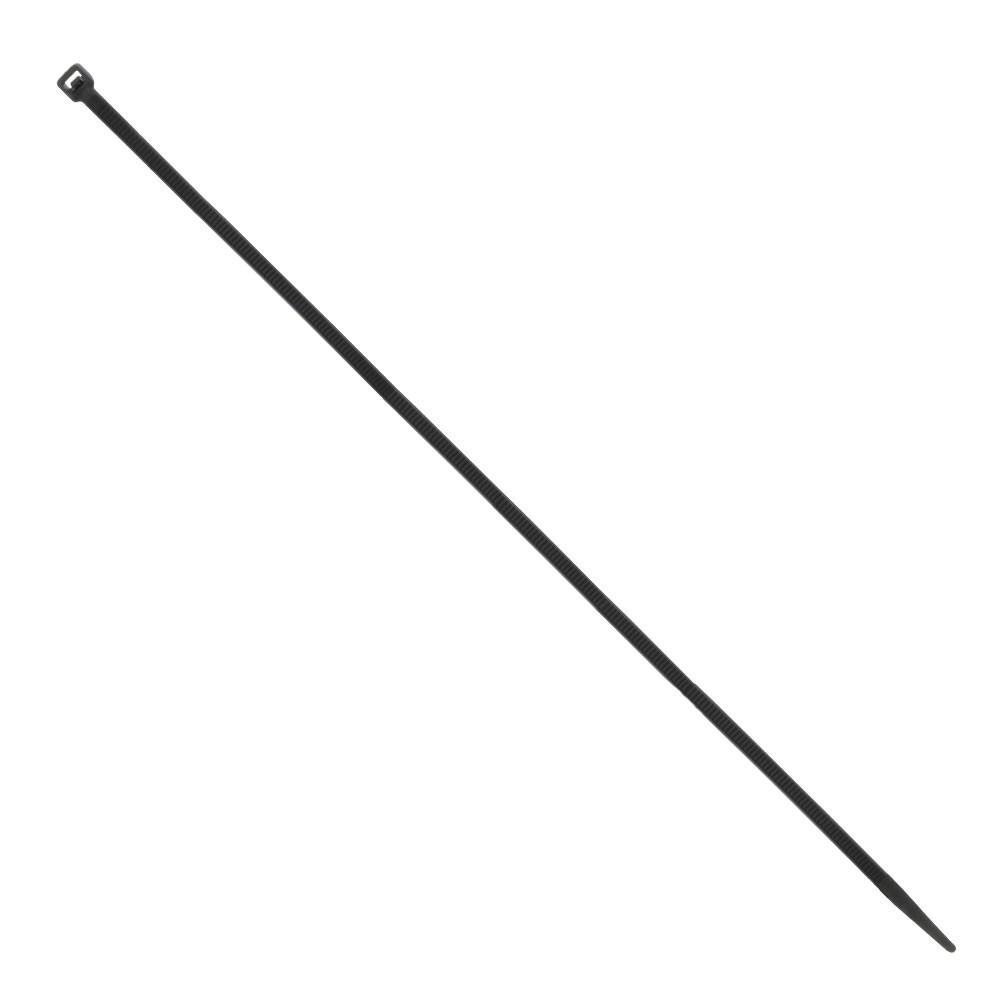*OPEN BOX* Construct Pro 14″ Self-Locking Nylon Cable Ties (100 Pack, Black)