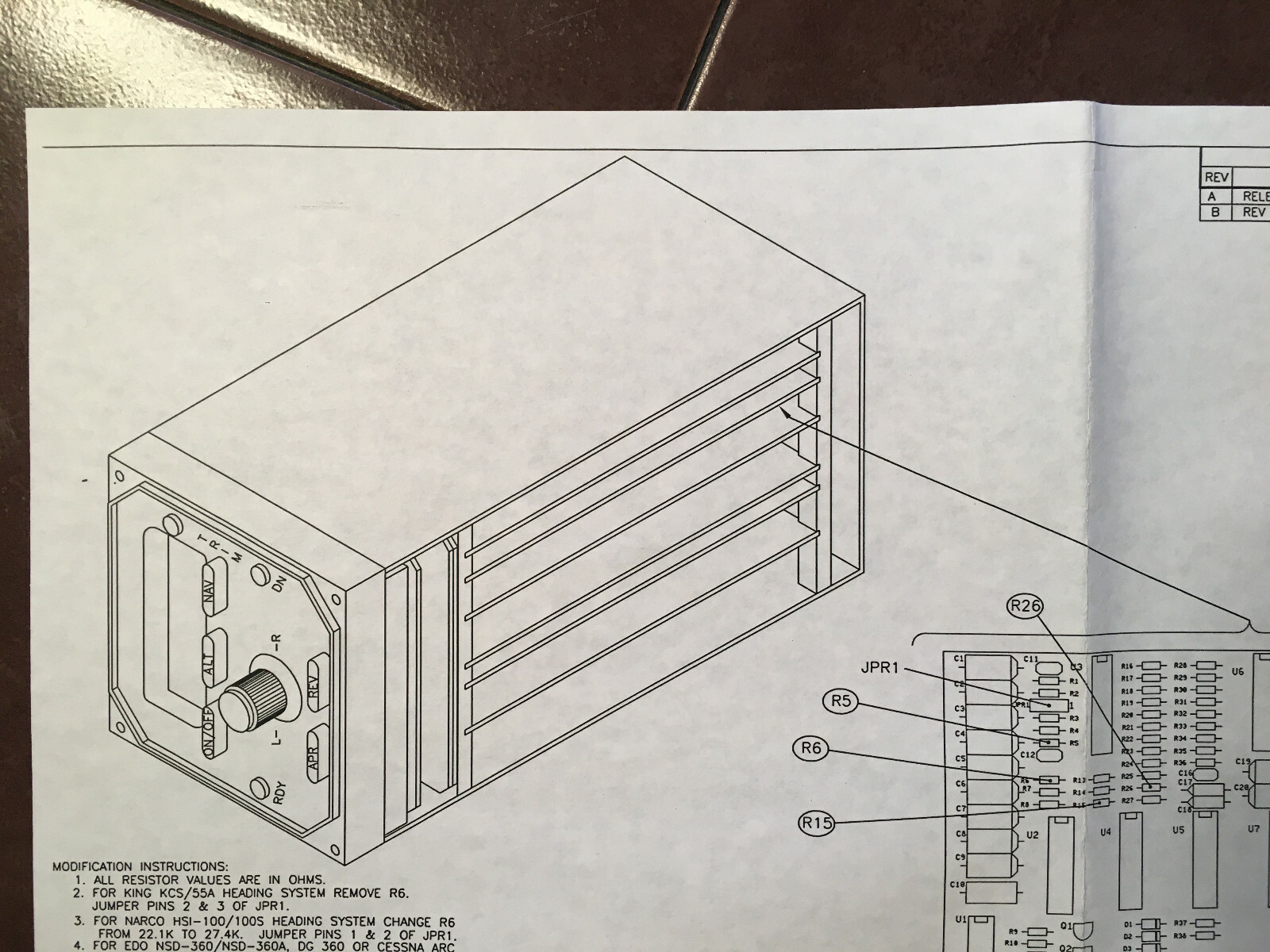 S-tec Procedure Instructions, Heading Circuit Component Selection System 40/50