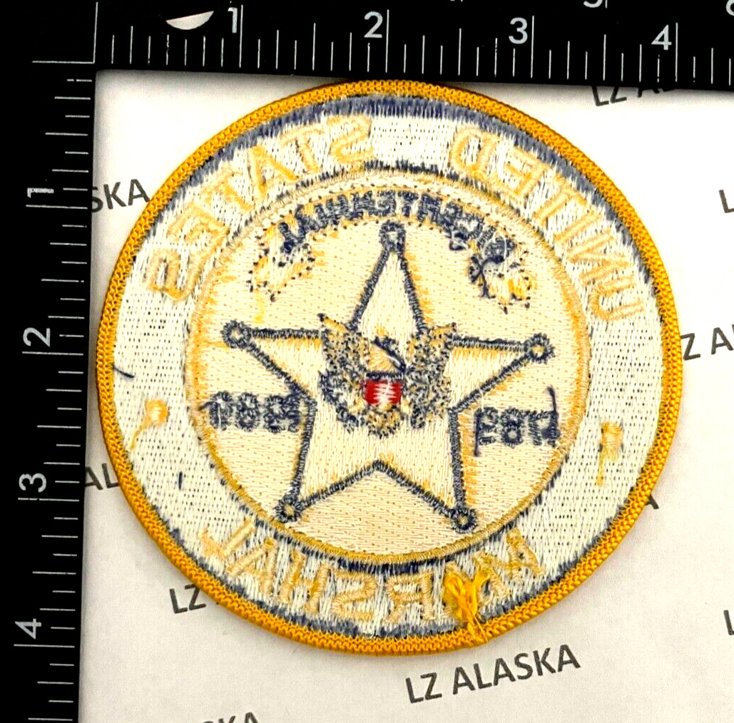 US MARSHAL BICENTENNIAL 1789 - 1989 PATCH (PD3)