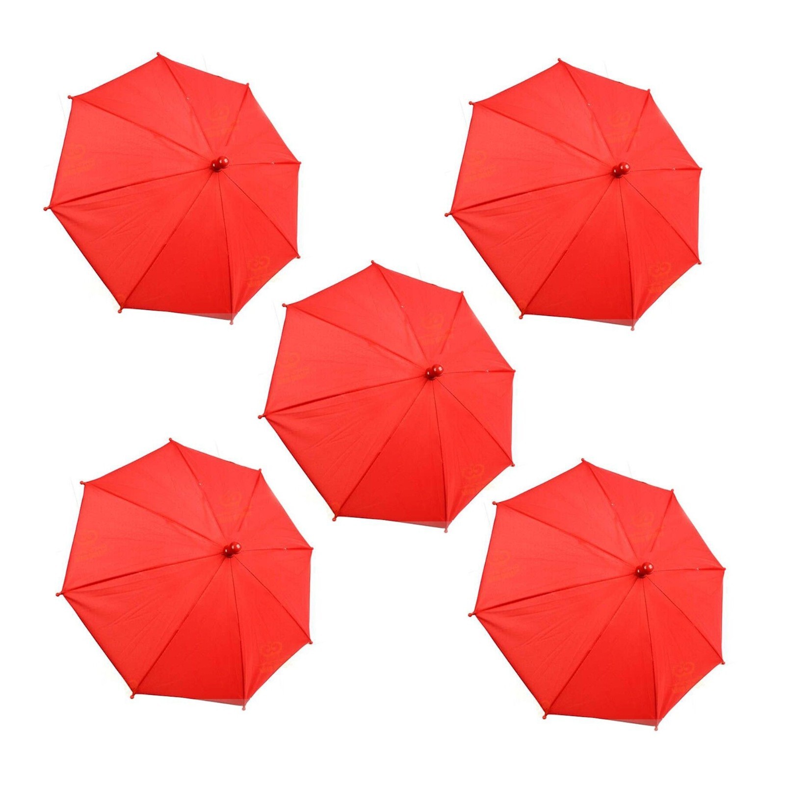 5 Pcs Magic Parasol Production Magic Umbrella Magician Gimmick Length 15 Inch