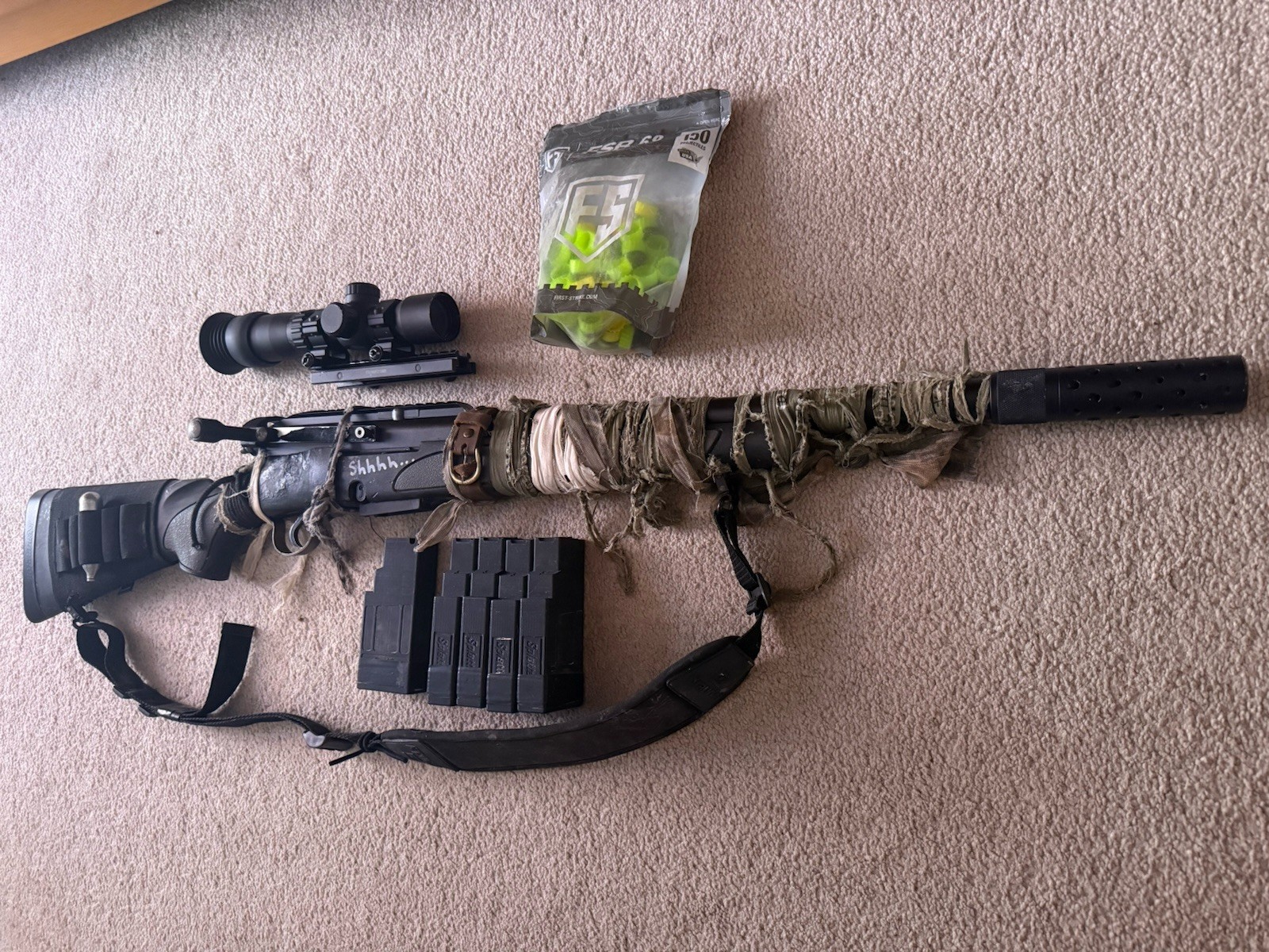 Spyder Hammer 7 Custom Sniper Build - “Raptor”
