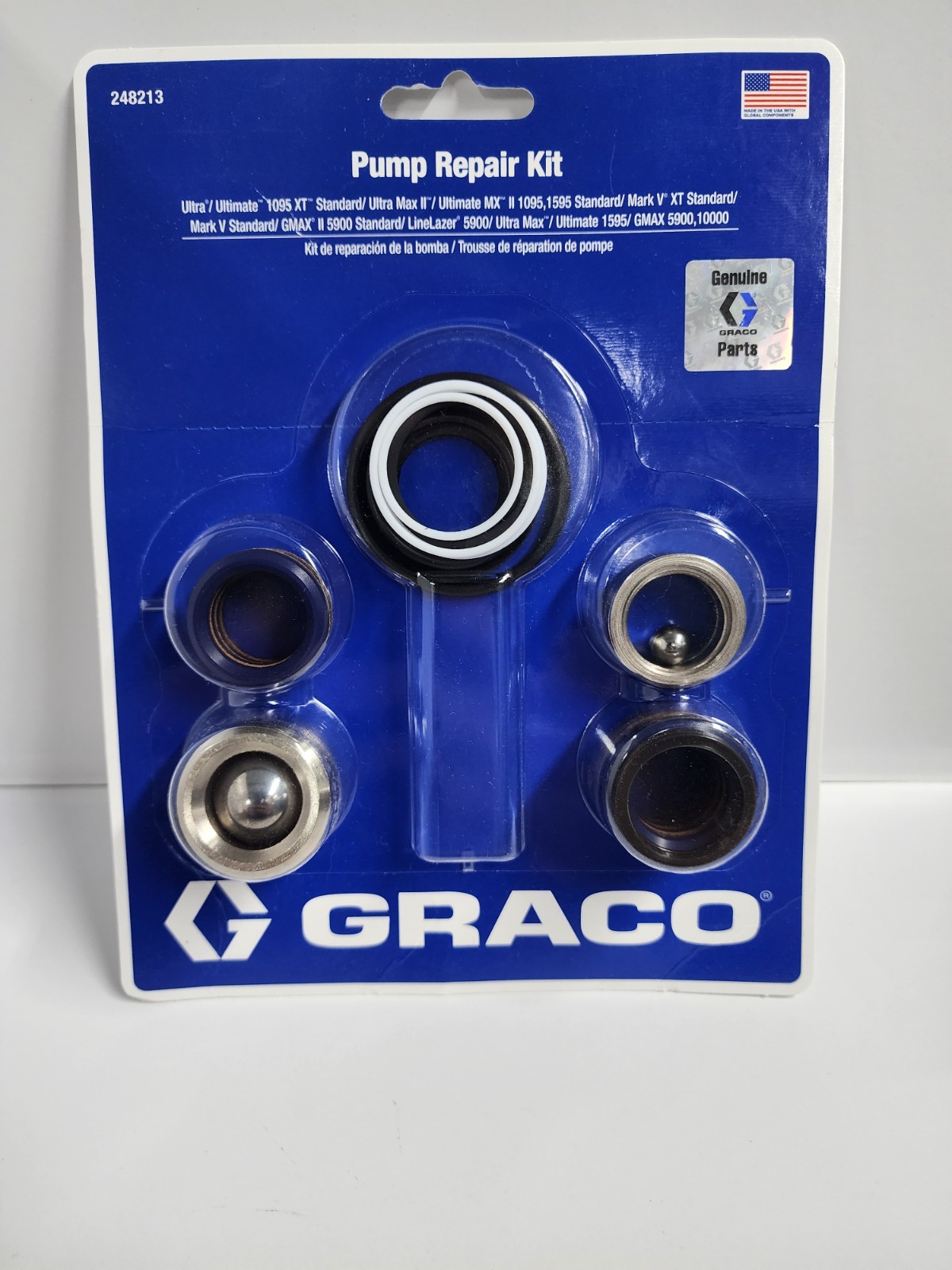 Graco Packing Pump Repair Kit For 1095/1595/5900 248213 248-213