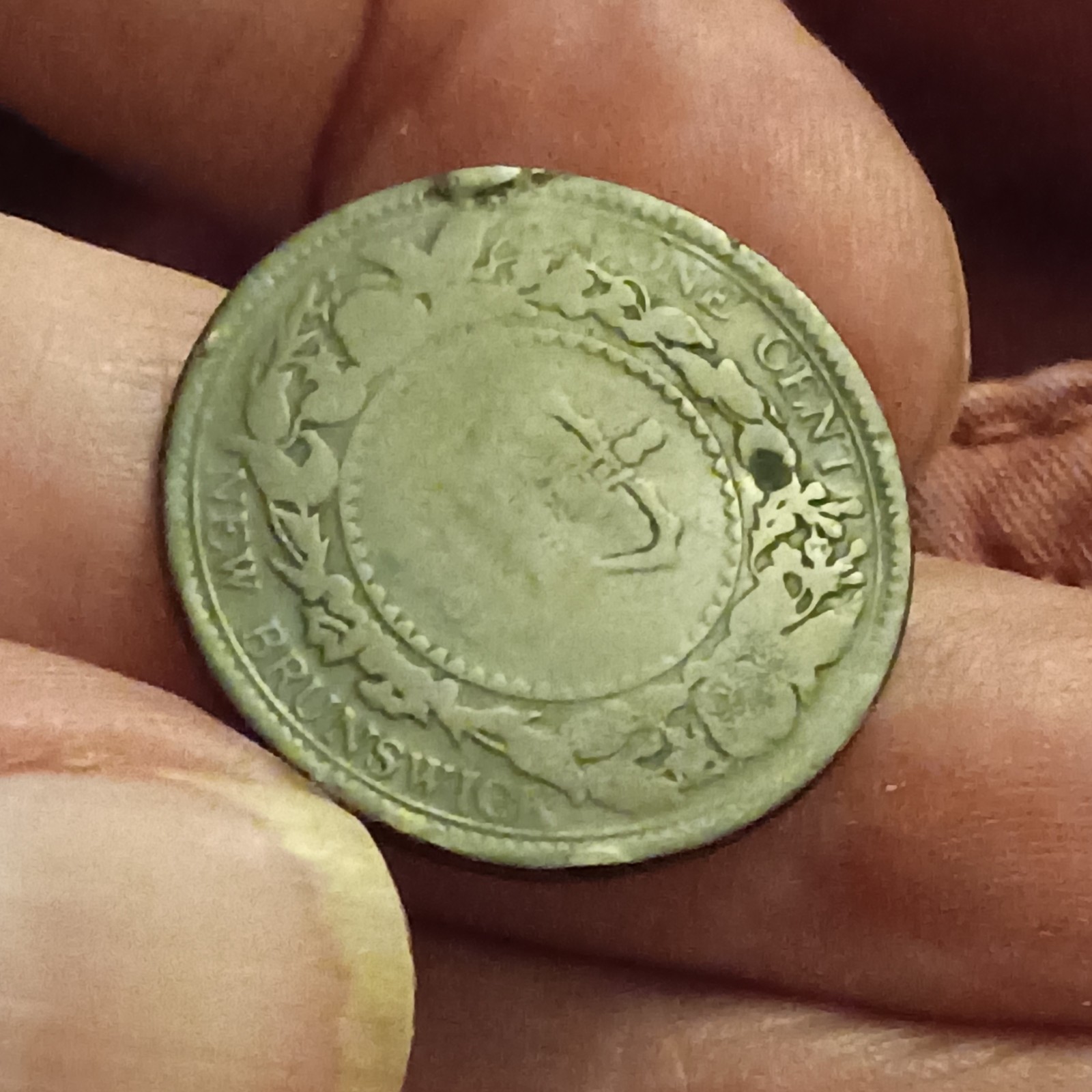 1861 New Brunswick 1 Cent