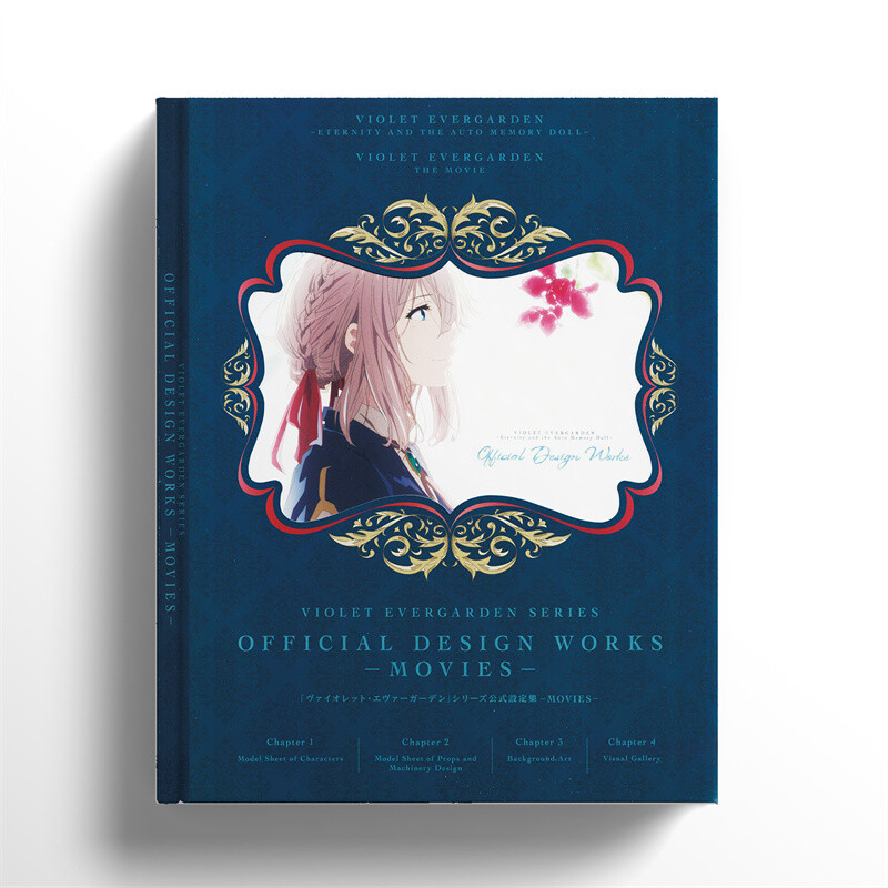 Anime Violet Evergarden Art Book Illustration A4 Picture Album Collection Gift