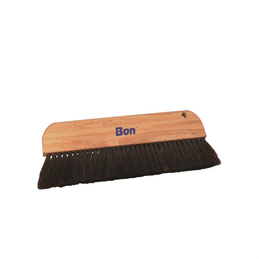 Bon 12-326 Curb & Step Brush - Soft Horsehair 12-in.
