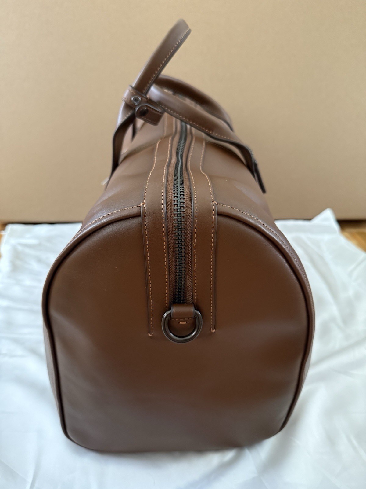 Coach Gotham duffle bag 45 saddle brown NWT