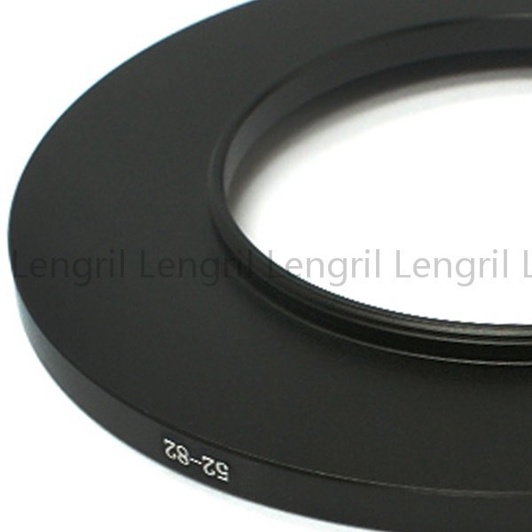 52mm to 82mm Step-Up Lens Filter Ring Adapter