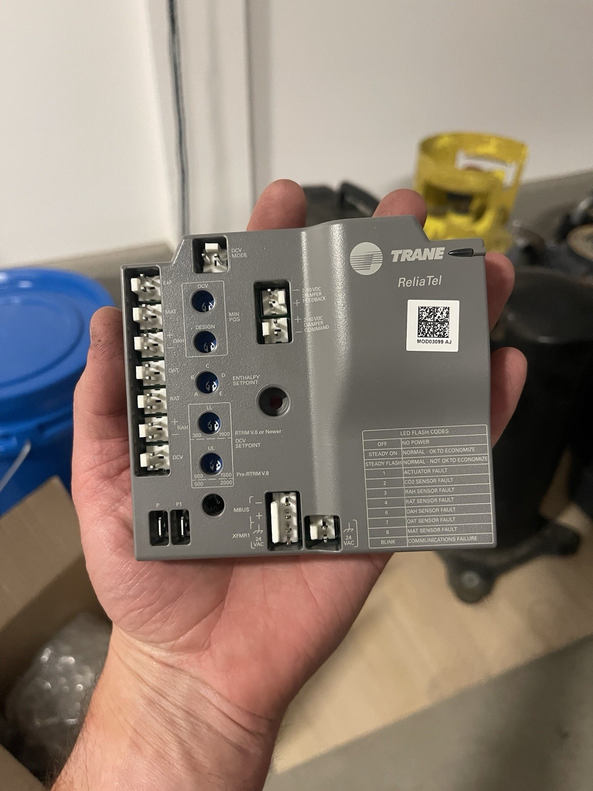 Trane ReliaTel Economizer Module MOD03099 + Actuator MOD01301 NEW