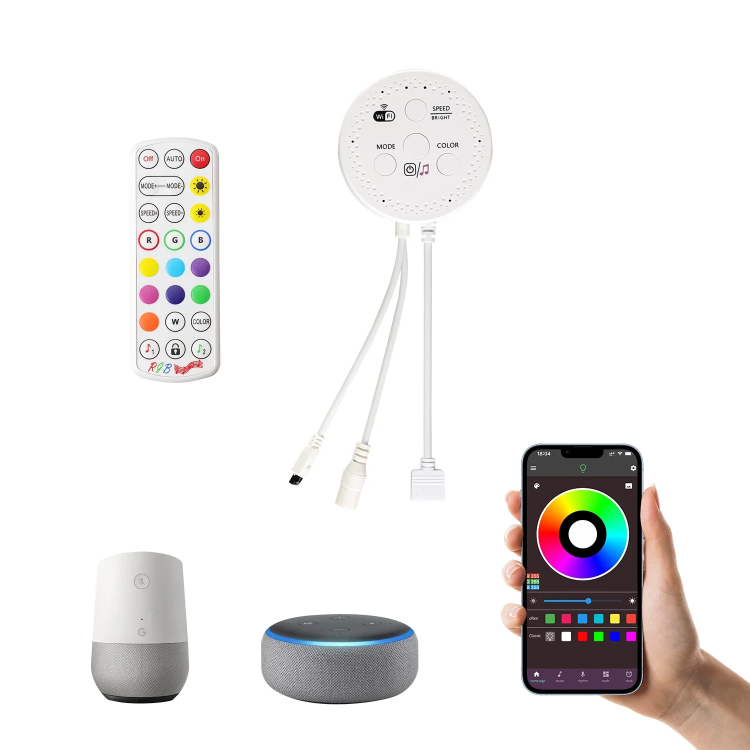 AIBOO Controller Set,Various Sets of Remote Control Receivers,Lamp Controller
