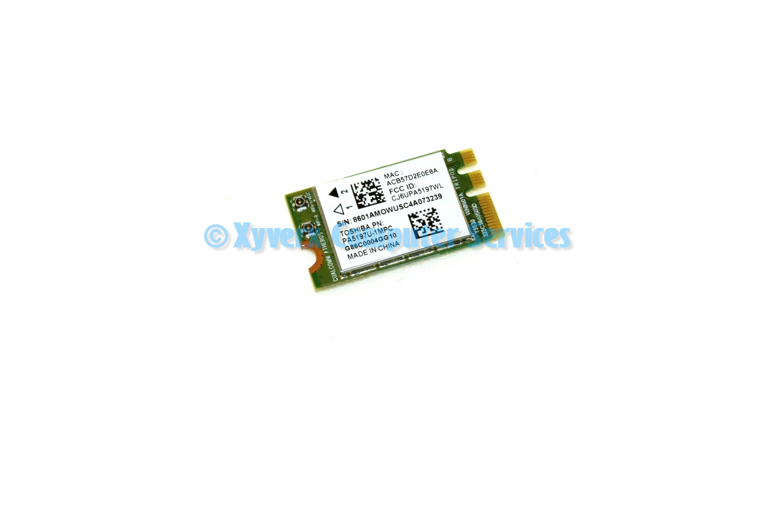 V000350760 PA5197U-1MPC OEM TOSHIBA WIRELESS CARD SATELLITE X75D-B7304 (CB71)