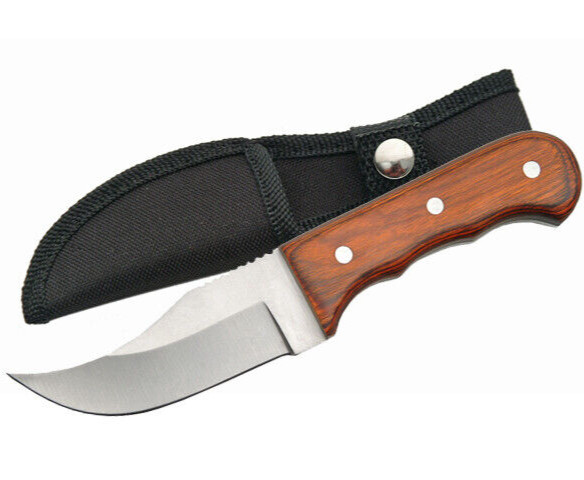 FIXED-BLADE HUNTING KNIFE Survival Skinner Knife Mini 6.25" Full Tang + Sheath