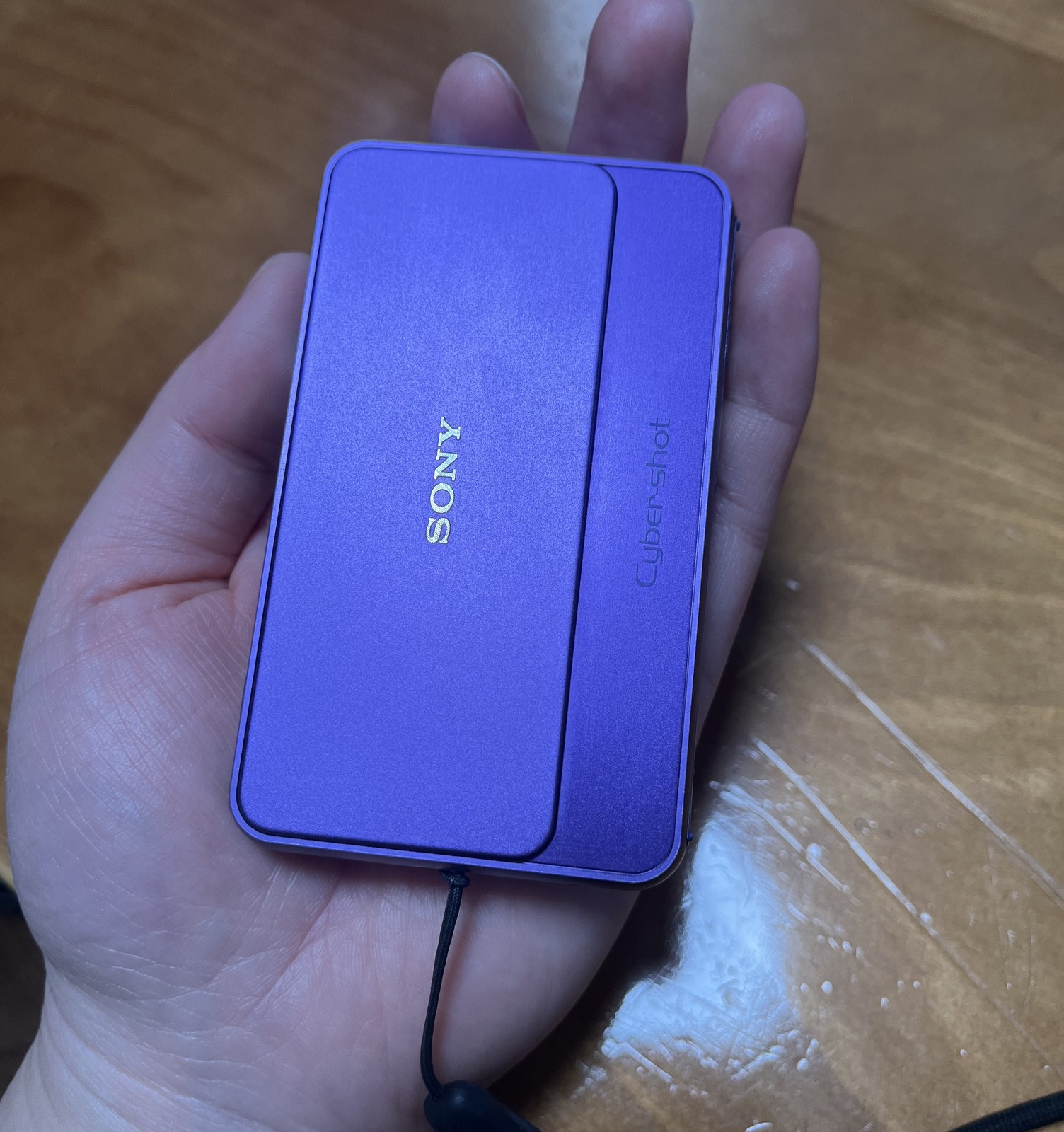 Sony Cyber-Shot DSC-T99 Digital 14.1MP Camera Purple English Menu