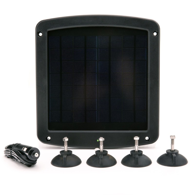 Battery Tender 12V 5W Solar Battery For Charger With Windshield Mount