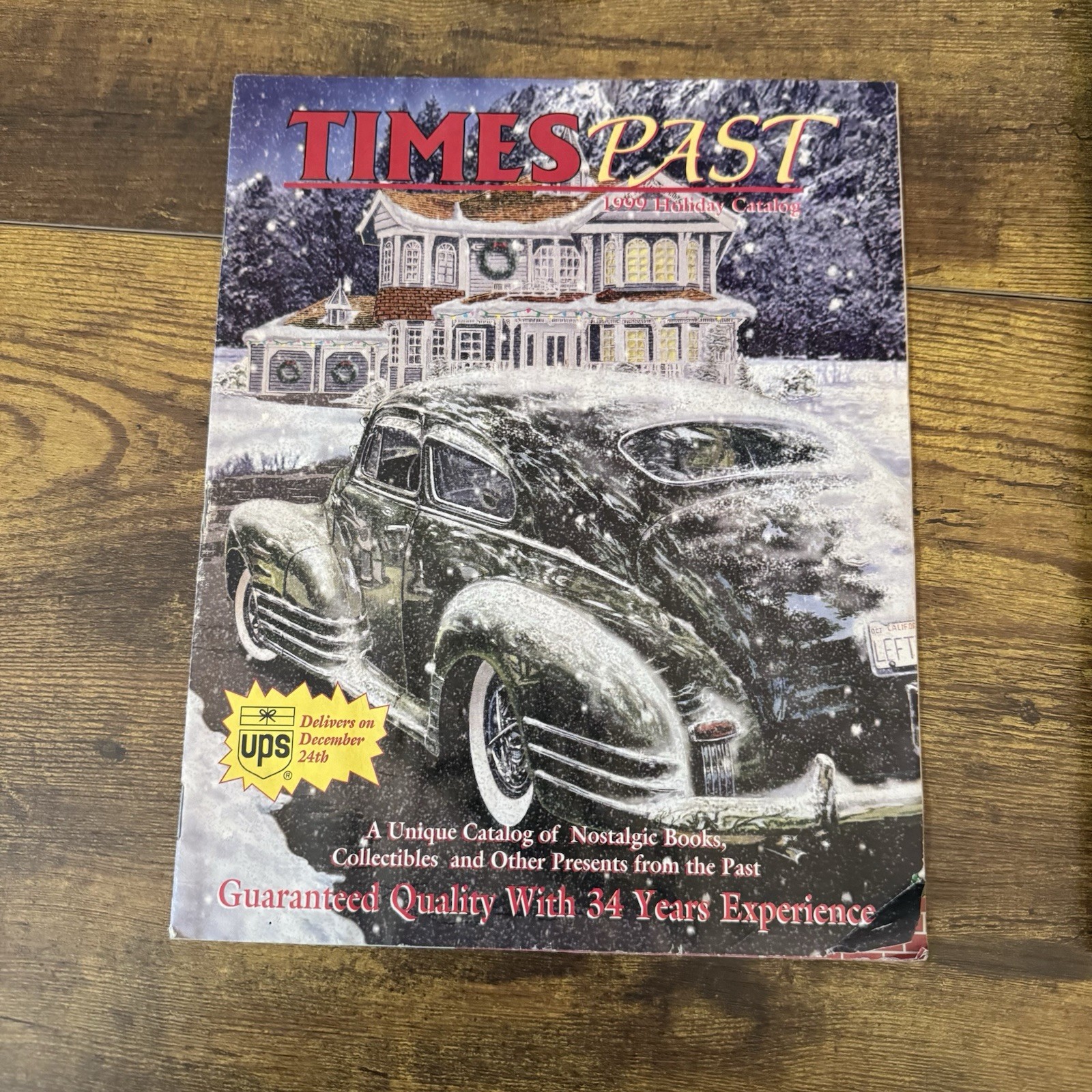 TimesPast 1999 Holiday Catalog Classic Motorbooks Automotive Nostalgia