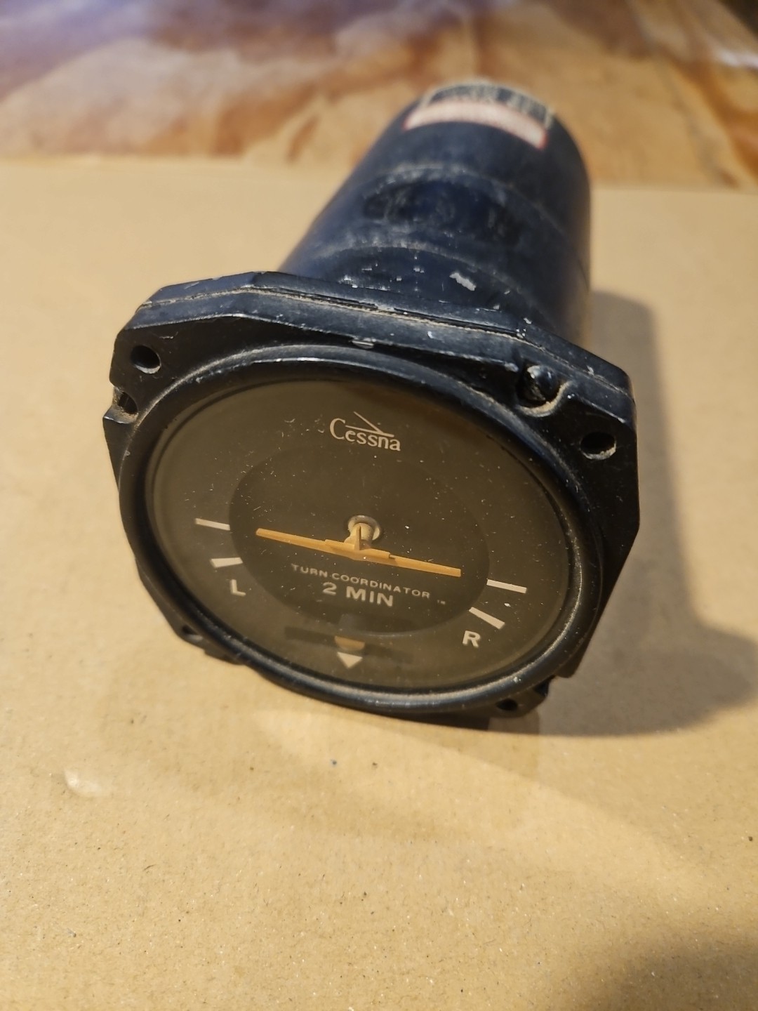Cessna Gyroscopic Rate Of Turn Indicator C661003-0201 (For Parts)