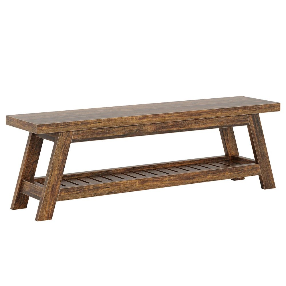 Solid Bench Stylish Wooden Bench