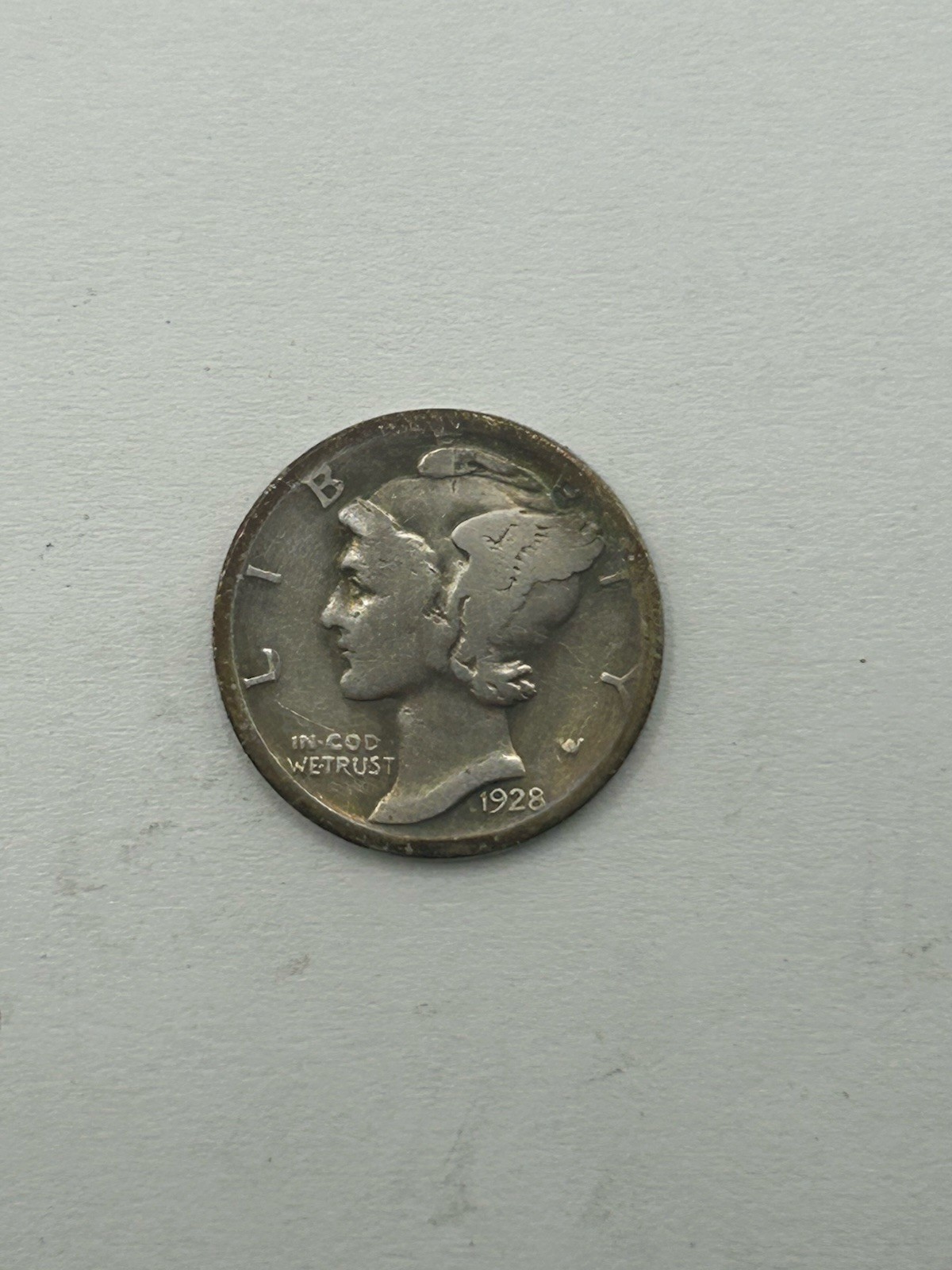 1928S Mercury Dime VG