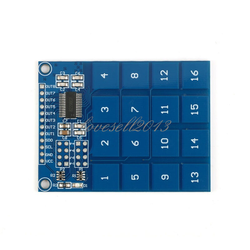 NEW TTP229 16 Channel Digital Capacitive Switch Touch Sensor Module