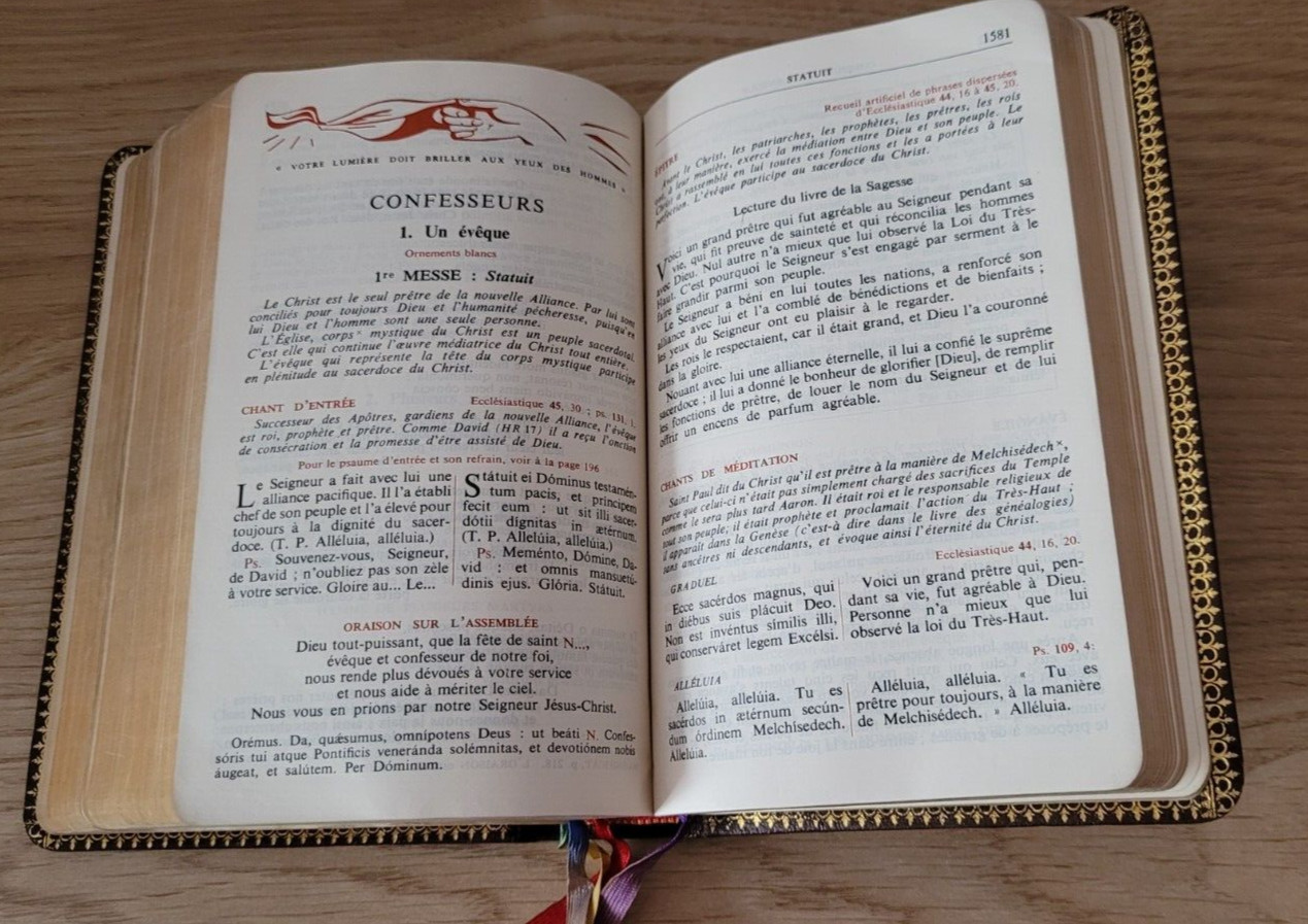 Old Biblical Missal