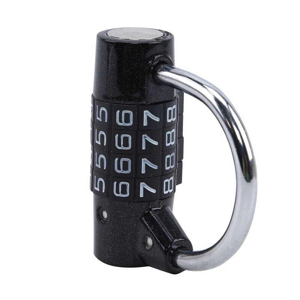 4-Digital Combination Lock Security Padlock Zinc Alloy Waterproof Number Lock