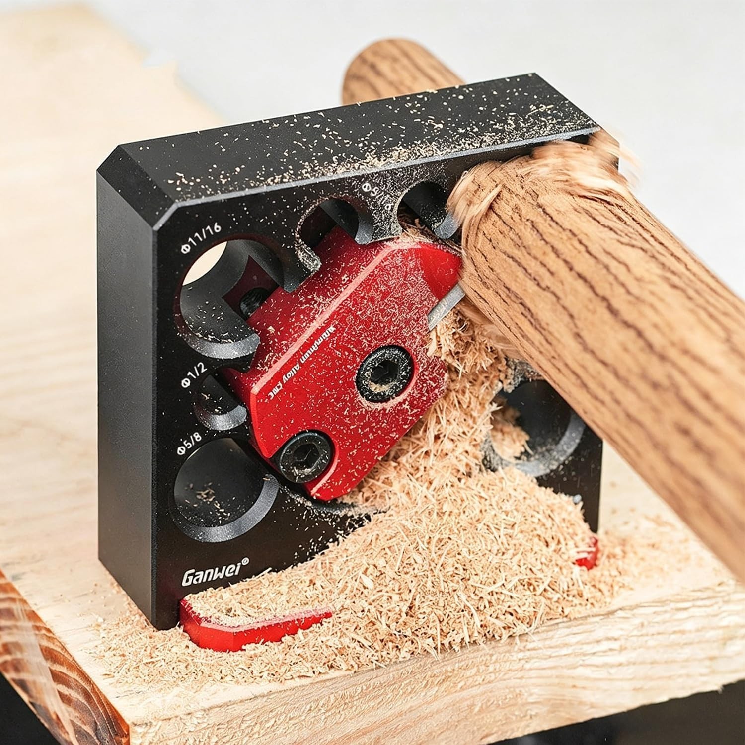 Adjustable Dowel Maker Jig 5/16"-3/4" Wood Dowel Tool Kit