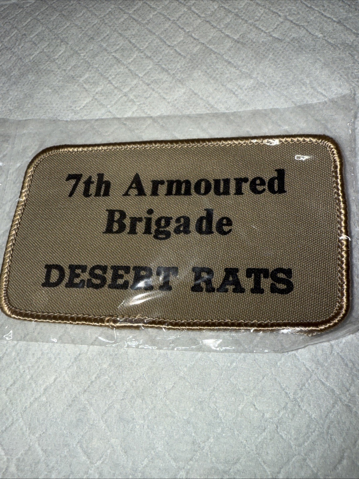 7th Armoured Brigade Desert Rats  Patch #447