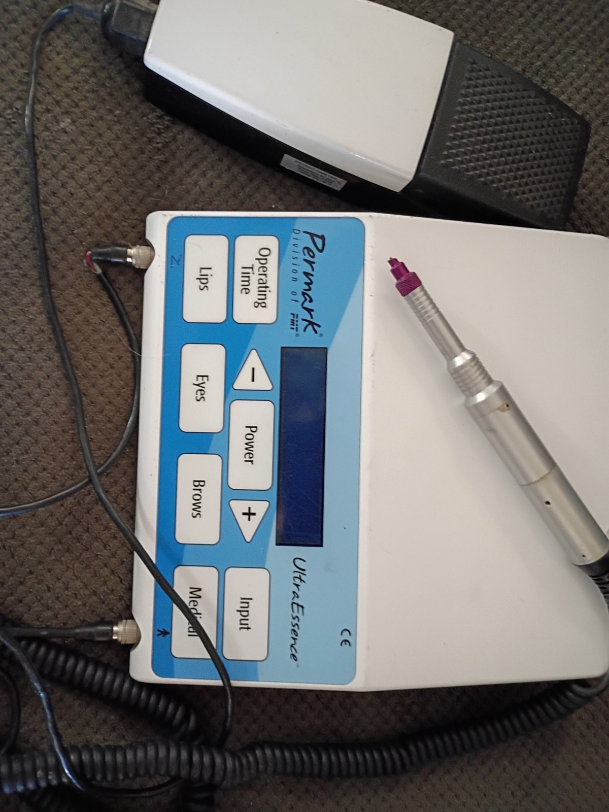 Permark UltraEssence Permanent Makeup PMU Machine w/ Handpiece & Foot Pedal