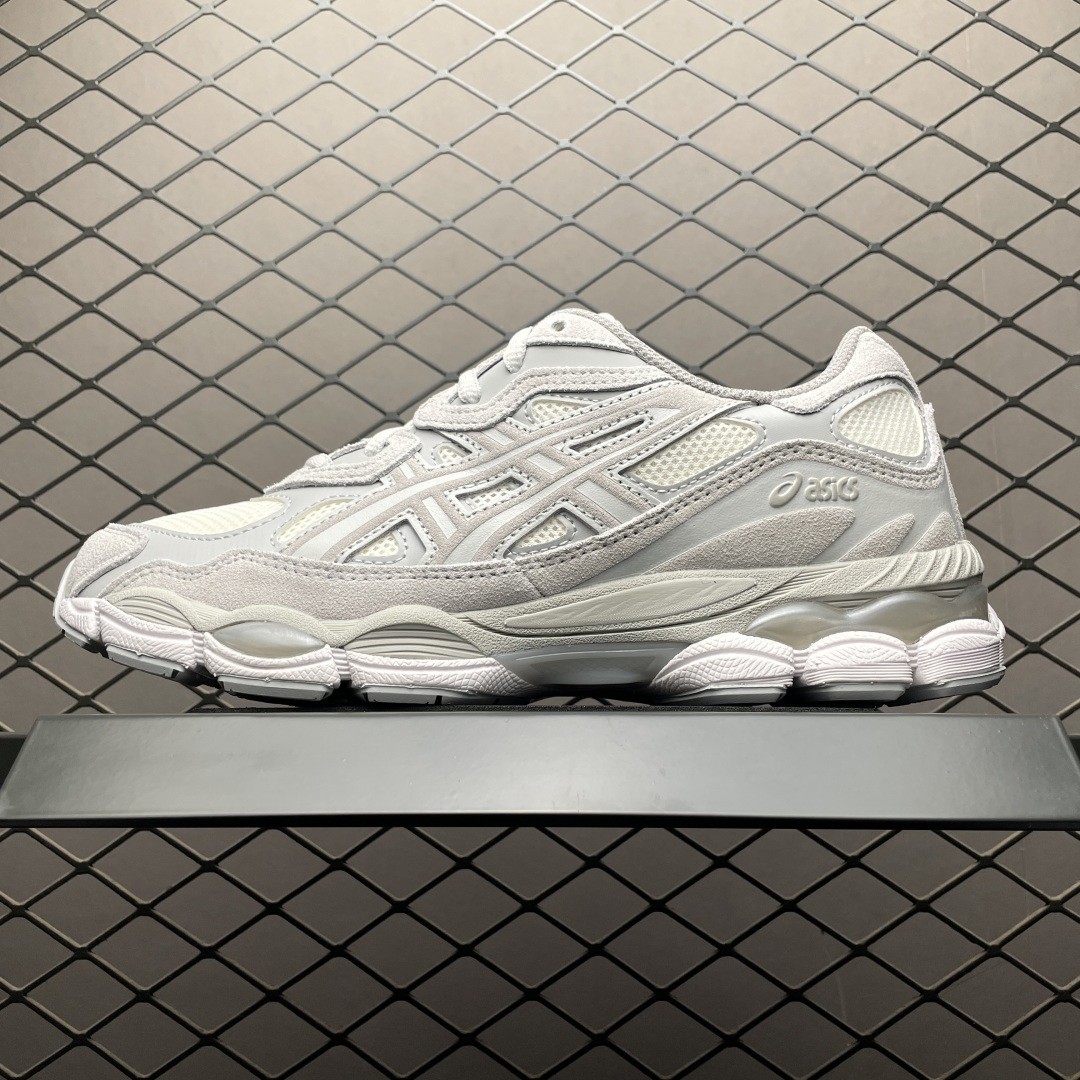 ASICS Gel-NYC Cream Cloud Grey 1203A663-101 Y2K Women's