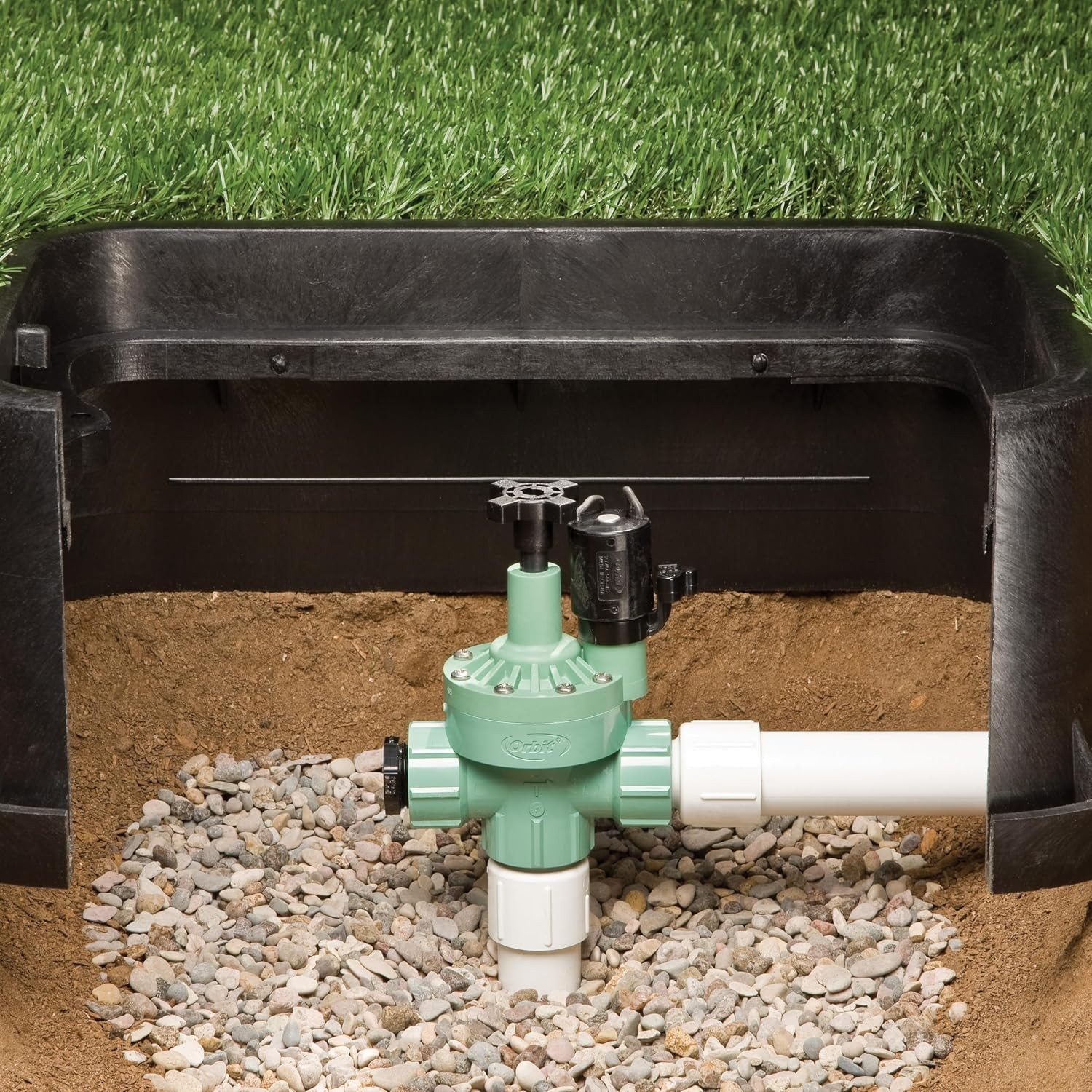 57020P 1" FPT 100 Series Automatic Inline/Angle Sprinkler Valve with Flow