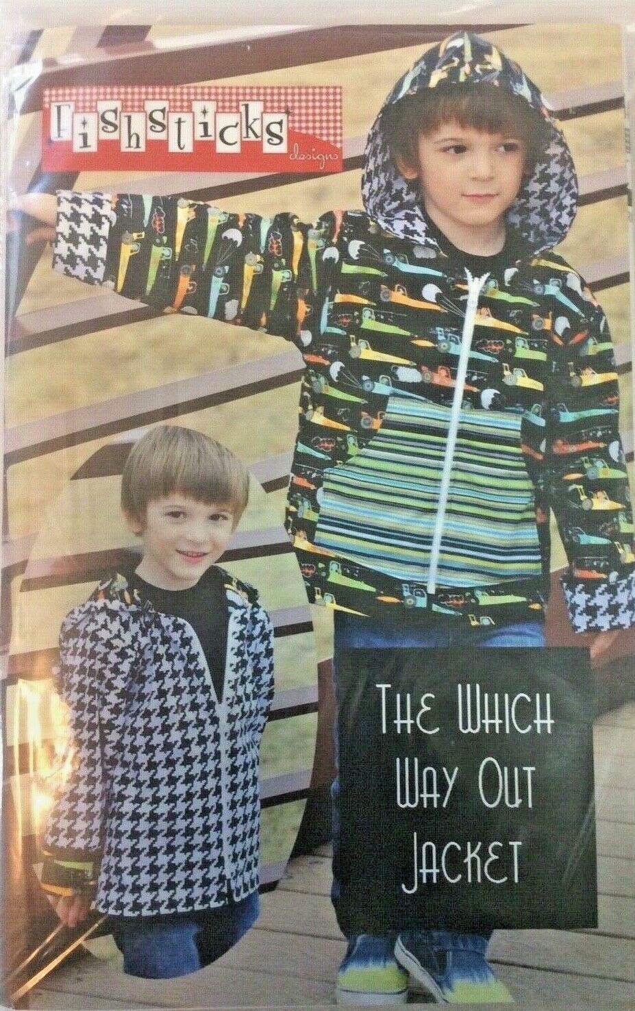 FISHSTICKS- THE WHICH WAY OUT JACKET- SIZES 12 MO - 5T