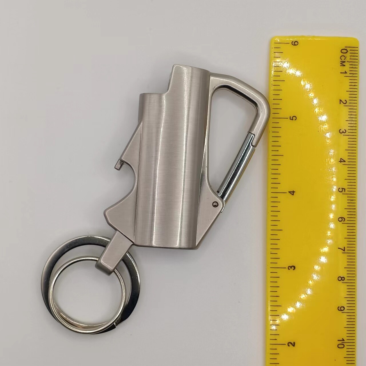 1PC Metal Lighter Case Cover Fits BIC J5 Lighter Shell Cover Key Chain Pendants
