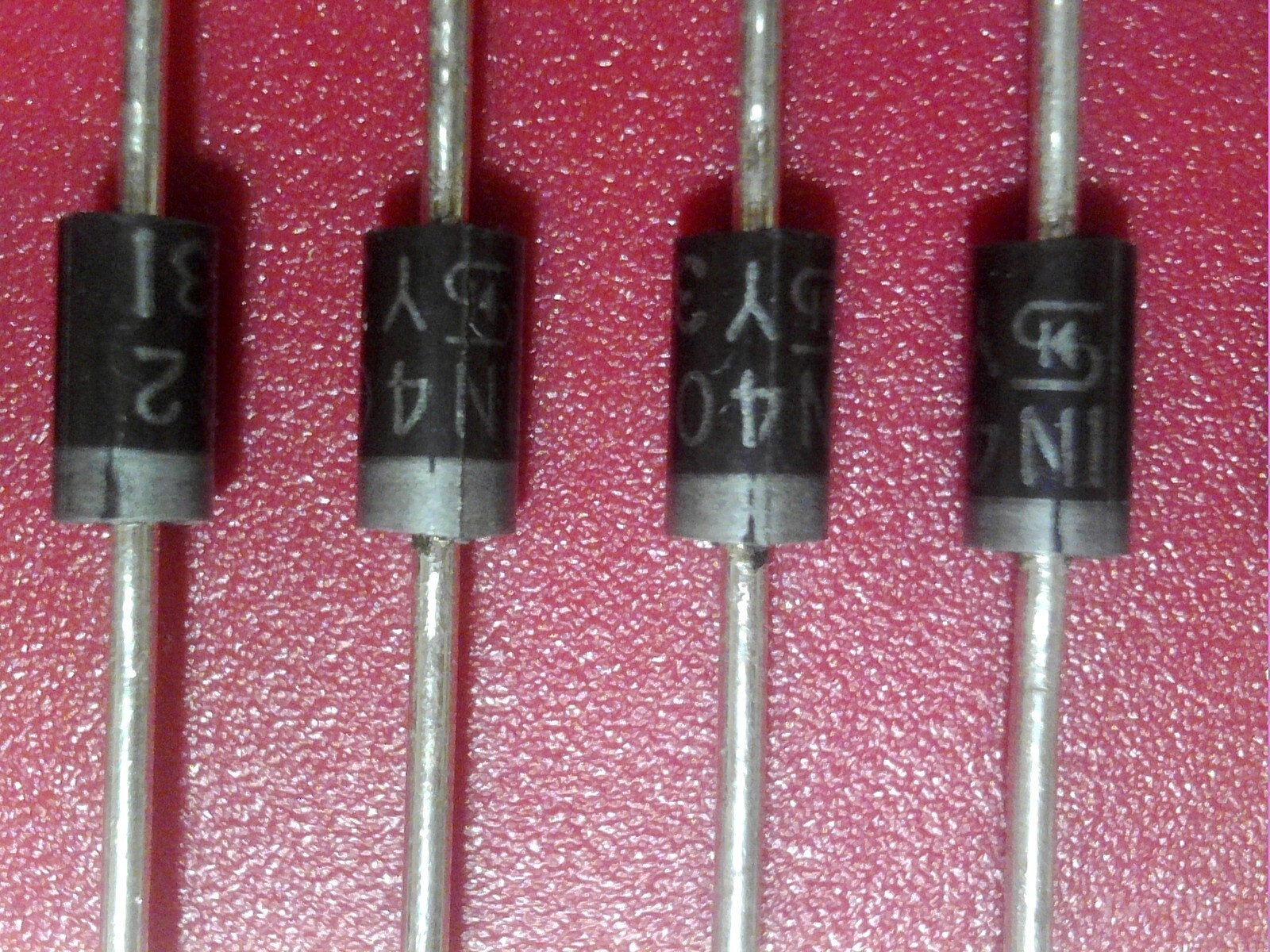 50 PCS  1N4002 1 AMP 100 VOLTS RECTIFIER DIODE "FREE US SHIPPING" "US SELLER"