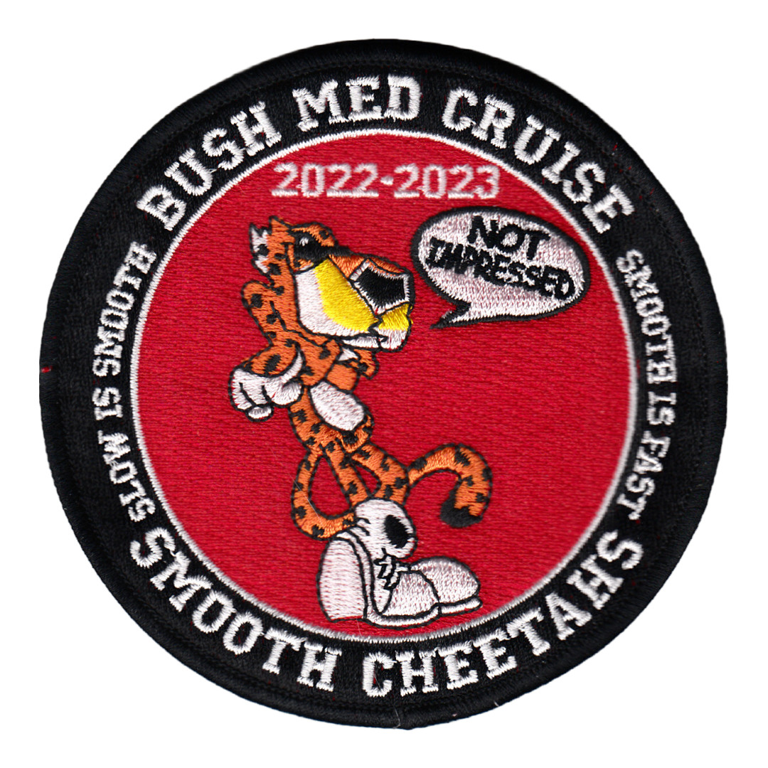BUSH MED CRUISE 2022-2023 SMOOTH CHEETAHS PATCH