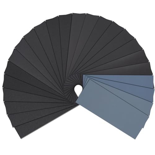 14 or 72 Sandpaper Sand Paper Sanding Sheet Assorted Auto Wet Dry Wood Car Metal