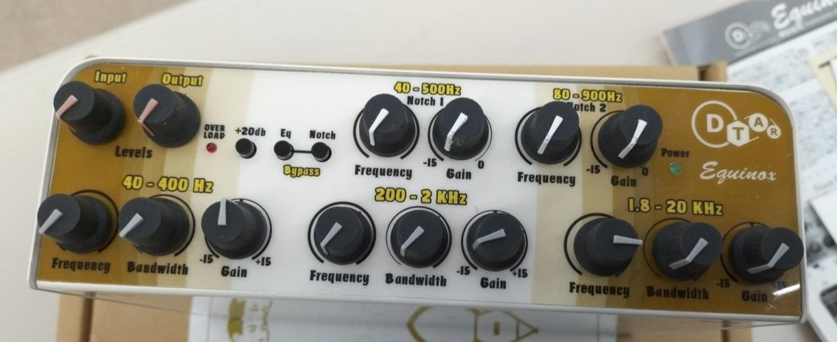DTAR / DBX-EQX120 Preamplifier Free Shipping From Japan